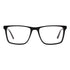 Sirts Grey Rectangular Shiny Full Rim - Lens Caravan